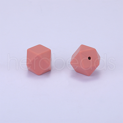 Hexagonal Silicone Beads SI-JX0020A-76-1