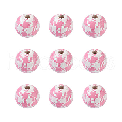Natural Wooden Beads WOOD-TAC0010-05D-1