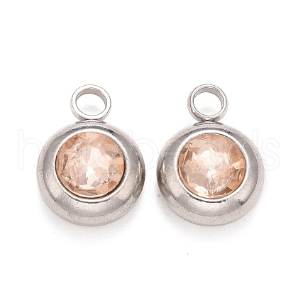304 Stainless Steel Charms STAS-G133-13D-1