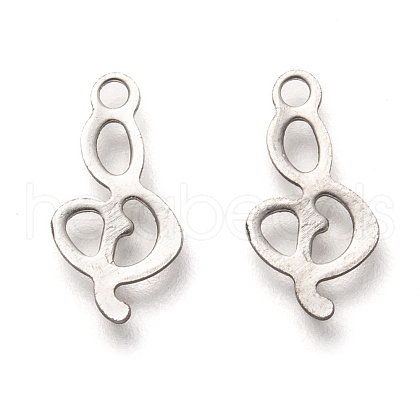 201 Stainless Steel Charms STAS-C017-24P-1