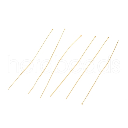 Brass Flat Head Pins KK-F824-114I-G-1