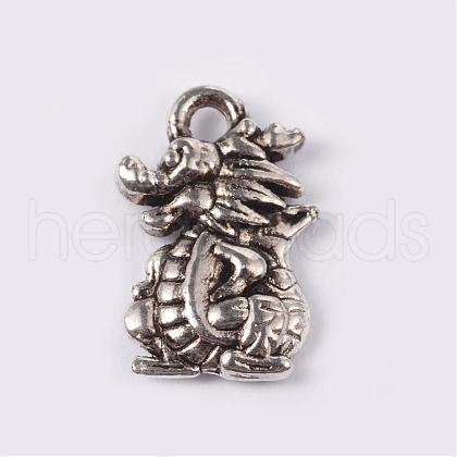 Tibetan Style Alloy Pendants PALLOY-ZN47975-AS-RS-1
