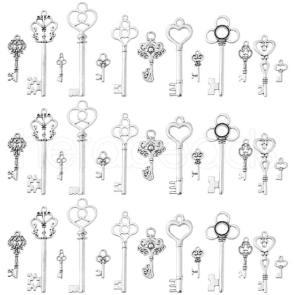 Tibetan Style Alloy Pendants PALLOY-CJ0001-106-1