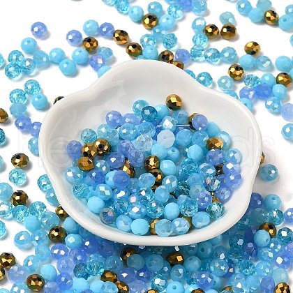 Glass Beads EGLA-A034-LM6mm-15-1