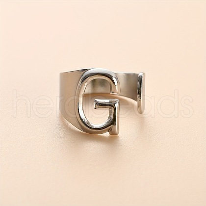 304 Stainless Steel Cuff Rings FS-WGEAFE6-14-1