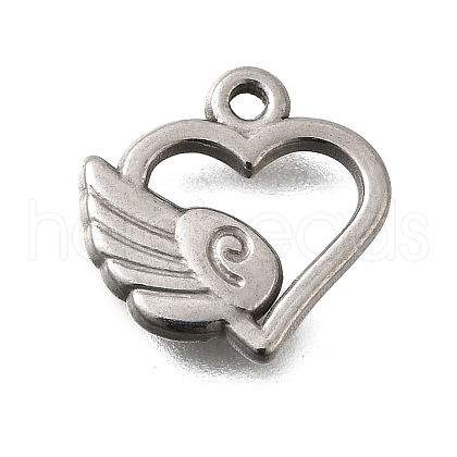 304 Stainless Steel Charms STAS-Q362-06A-P-1