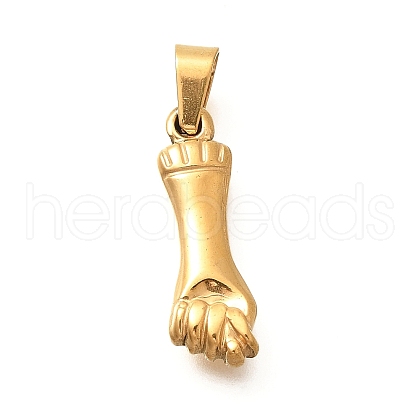 201 Stainless Steel Pendants STAS-Q344-05B-G-1