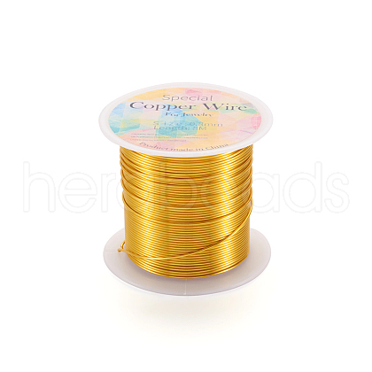 Round Copper Beading Wire for Jewelry Making YS-TAC0004-0.8mm-03-1