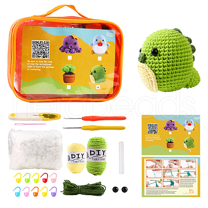 DIY  ladybird Knitting Kits X1-DOLL-PW0016-01B-1