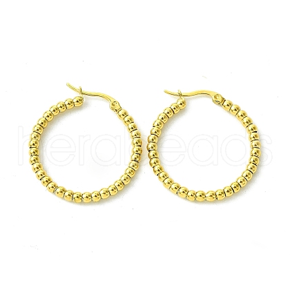 304 Stainless Steel Hoop Earrings for Women EJEW-D111-02G-1