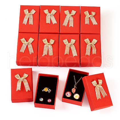 Cardboard Glitter Powder Jewelry Set Packaging Boxes CON-TAC0008-08C-1
