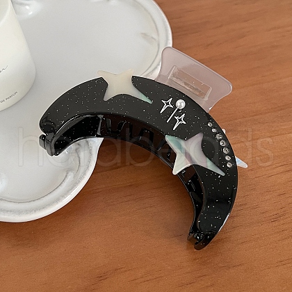 Cellulose Acetate Claw Hair Clips PW-WG78369-01-1