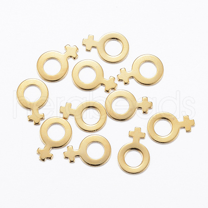 201 Stainless Steel Charms STAS-H557-19G-1