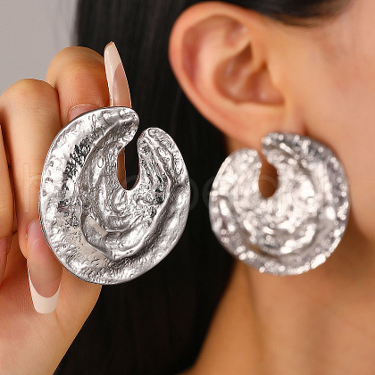 Alloy Stud Earrings WGD5E9B-02-1