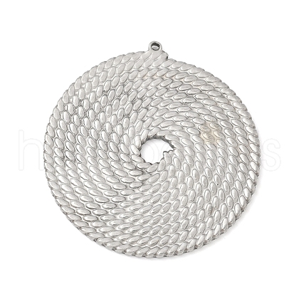 304 Stainless Steel Pendants STAS-R162-03P-08-1