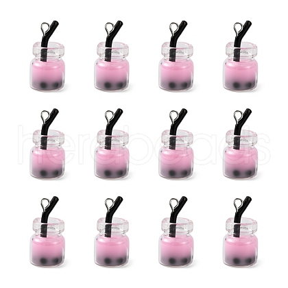 Glass Bottle Pendants X-CRES-S359-01D-1