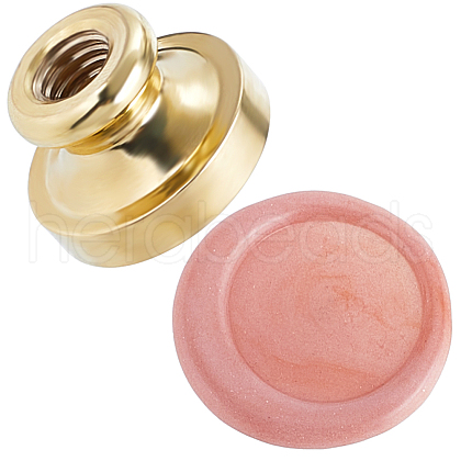 CRASPIRE 3Pcs Blank Wax Seal Brass Stamp Heads AJEW-CP0007-03-1