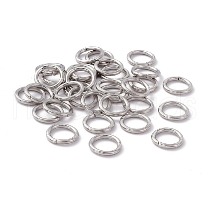 Non-Tarnish 304 Stainless Steel Jump Rings STAS-C040-01I-P-1