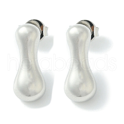 Rack Plating Brass Earrings EJEW-S222-01P-I-1