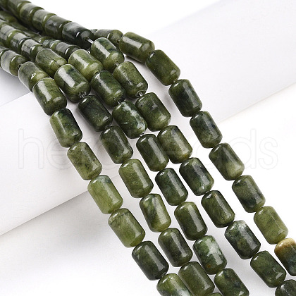 Natural Chinese Jade Beads Strands G-N346-01B-11-1