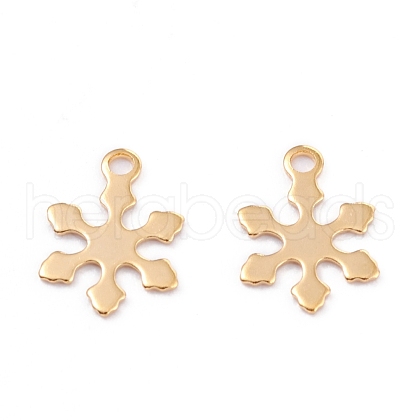 Christmas 201 Stainless Steel Charms STAS-C017-26G-1