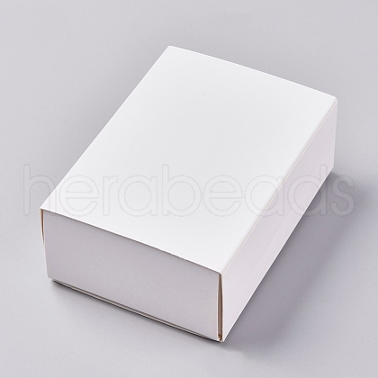 Foldable Paper Drawer Boxes CON-WH0069-67A-1
