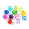 2016Pcs 12 Colors Transparent Acrylic Beads TACR-YW0001-61-3