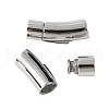 Tarnish Resistant 304 Stainless Steel Bayonet Clasps STAS-F131-26P-1
