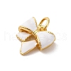Brass Enamel Charms KK-Q098-27G-A-2