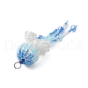 Seed Beads Beaded Charms PALLOY-MZ00316-4
