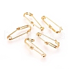 Brass Safety Pins X-KK-S347-159-1