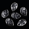Transparent Glass Petal Beads GLAA-N001-12-1