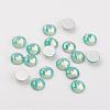 Glass Flat Back Rhinestone Cabochons G-P261-01-6#-1