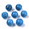 Synthetic Turquoise Beads G-R483-01-8mm-2