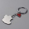 Animal Theme Alloy Keychain KEYC-SZC0007-01E-2
