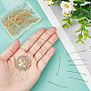 GOMAKERER 150Pcs Brass Ball Head Pins KK-GO0001-48-3