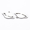 Non-Tarnish 201 Stainless Steel Pendants STAS-Q240-058P-2