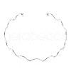 Non-Tarnish 304 Stainless Steel Cuff Necklaces NJEW-Z039-02P-1