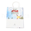 Christmas Theme Kraft Paper Bags ABAG-H104-D07-6