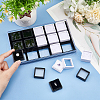 15Pcs Square Acrylic Loose Diamond Storage Boxes CON-WH0095-69-3