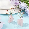 Natural Mixed Gemstone Chips Tree of Life Display Decorations AJEW-JD00015-03-1