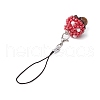 Glass Seed Beads Mobile Straps HJEW-MZ00102-02-4