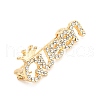 Alloy Rhinestone Brooches JEWB-P023-01G-2