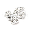 Alloy Crystal Rhinestone Pendants ALRI-C007-24P-4