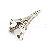 Tibetan Style Eiffel Tower Alloy Pendants TIBEP-24374-AS-FF-2