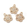 Alloy Rhinestone Pendants ALRI-Q236-01LG-3