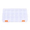 Rectangle Polypropylene(PP) Bead Storage Container CON-N014-02-4