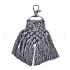 Polycotton(Polyester Cotton) Tassel Big Pendants Decorations FIND-R090-02-2