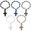 Polyester & Spandex Cord Bracelets BJEW-JB11398-1