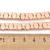 Electroplated Synthetic Non-magnetic Hematite Beads Strands G-C136-A01-02-4